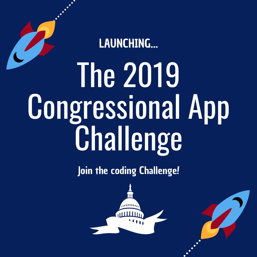 The 2019 Congressional App Challenge Launches Today!